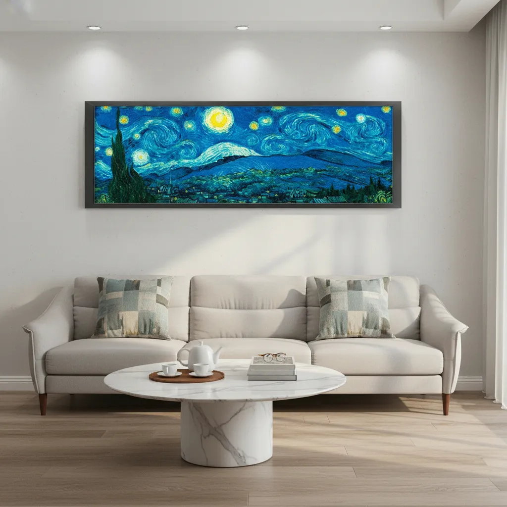 Cuadro noche estrellada